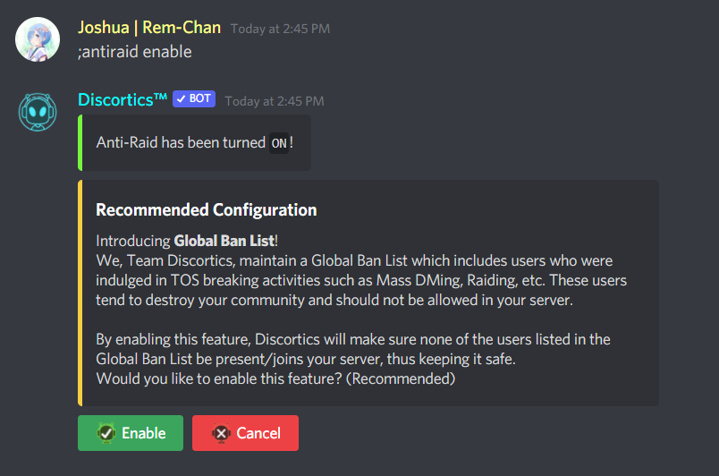 Banned from discord?
